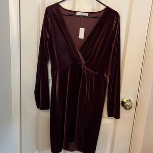 Loft velvet dress size Medium